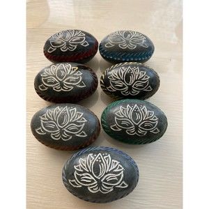 Set of chakra stones